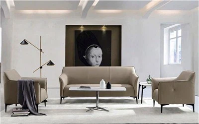 Conjunto de sofá de escritório simples